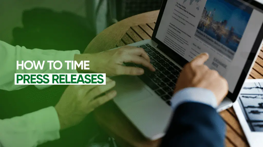 How to Time Press Releases