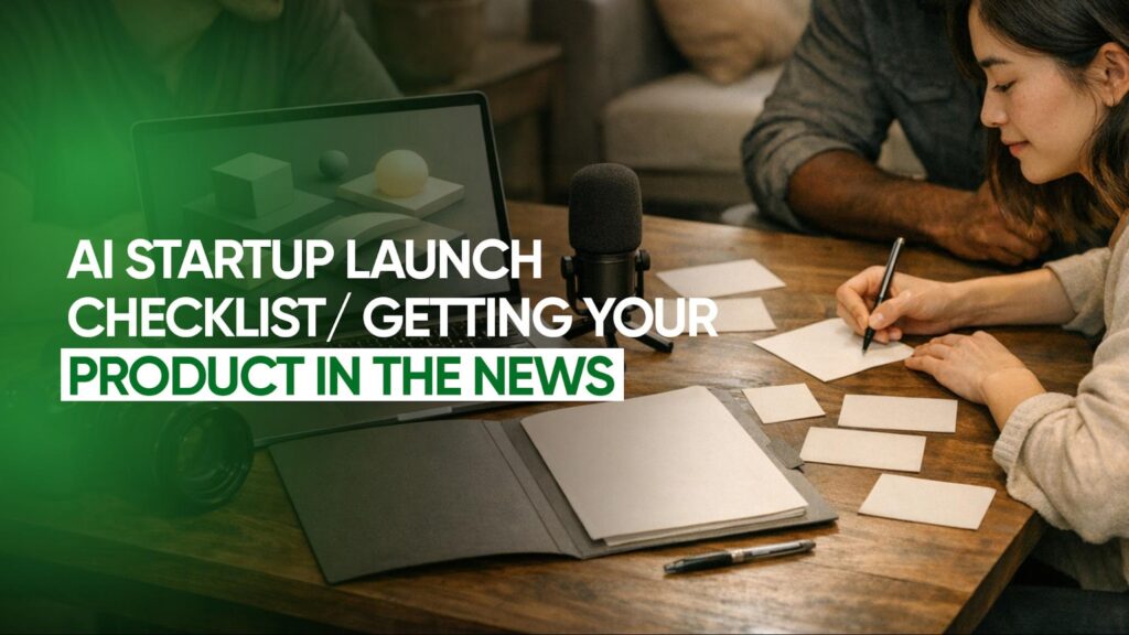 AI Startup Launch Checklist: Getting Your Product in the News