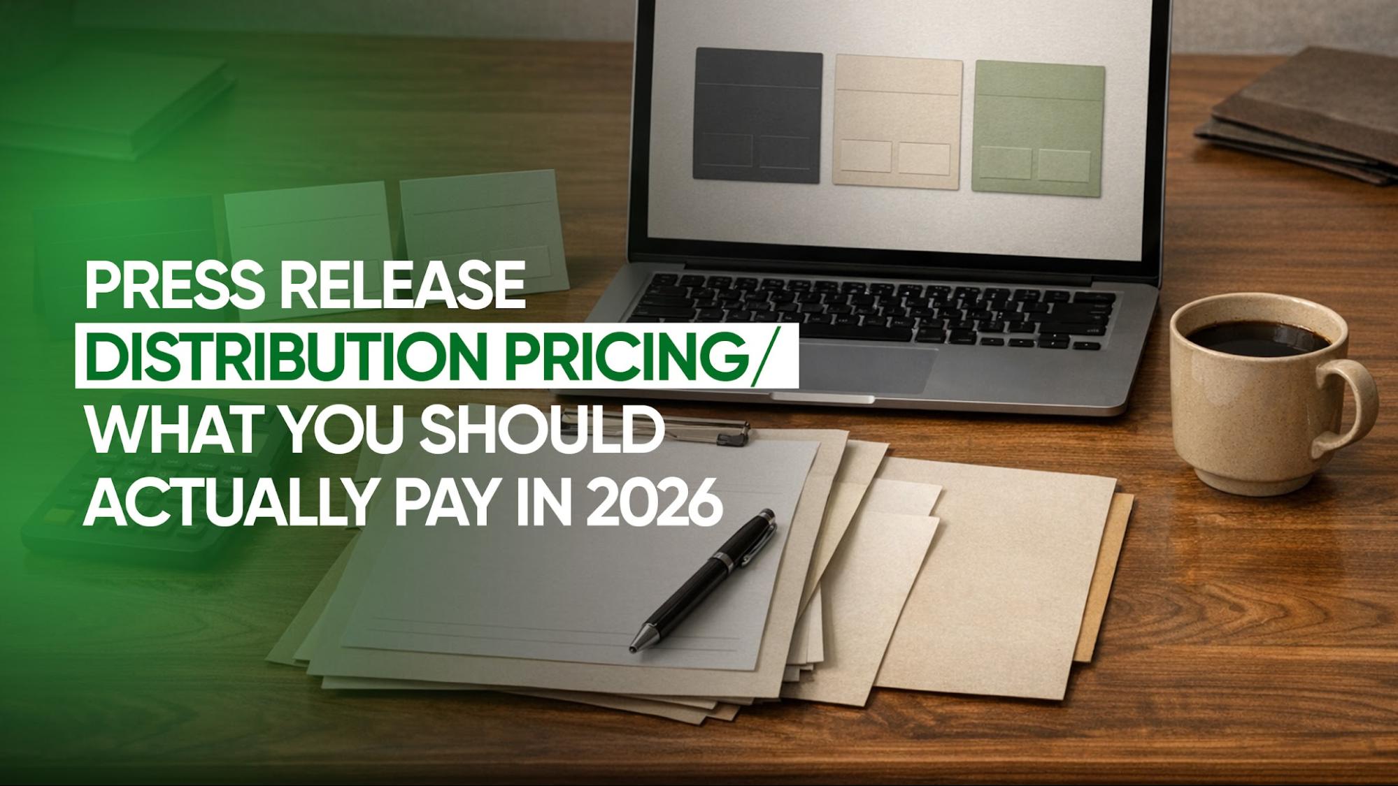 Press Release Distribution Pricing: What You Should Actually Pay in 2026